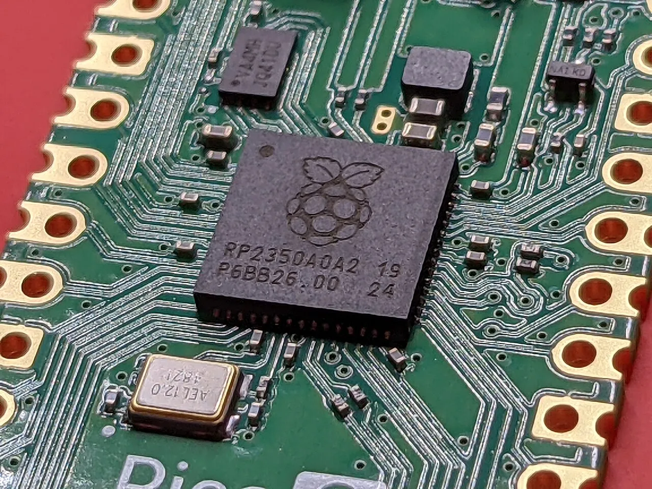 Carte Raspberry Pi en gros plan