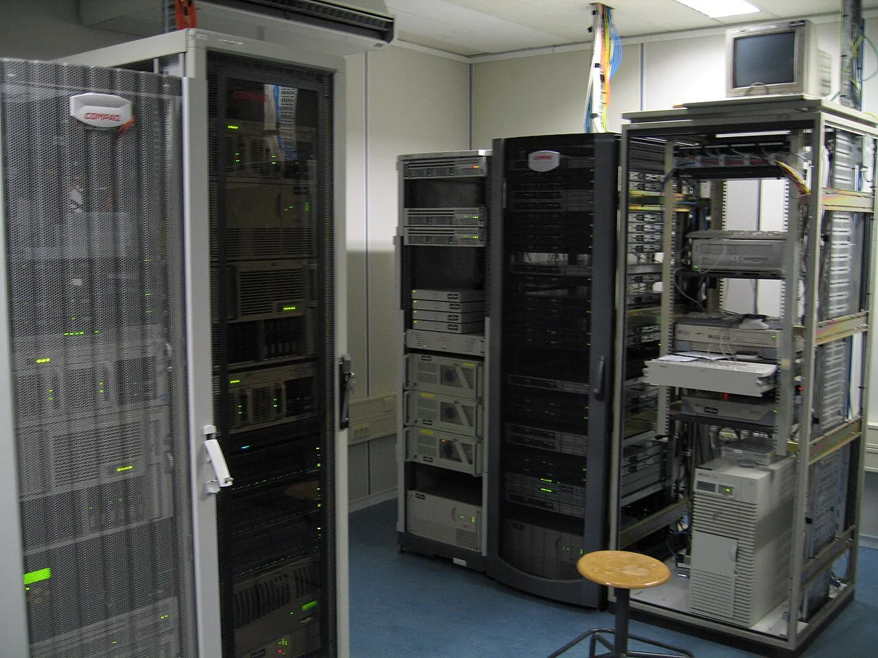 Salle de serveurs